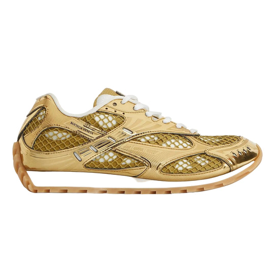 Bottega Veneta Orbit Low-Top Sneakers Gold (USED)