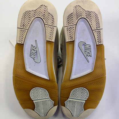 Off White x Wmns Air Jordan 4 Retro Sail (USED)