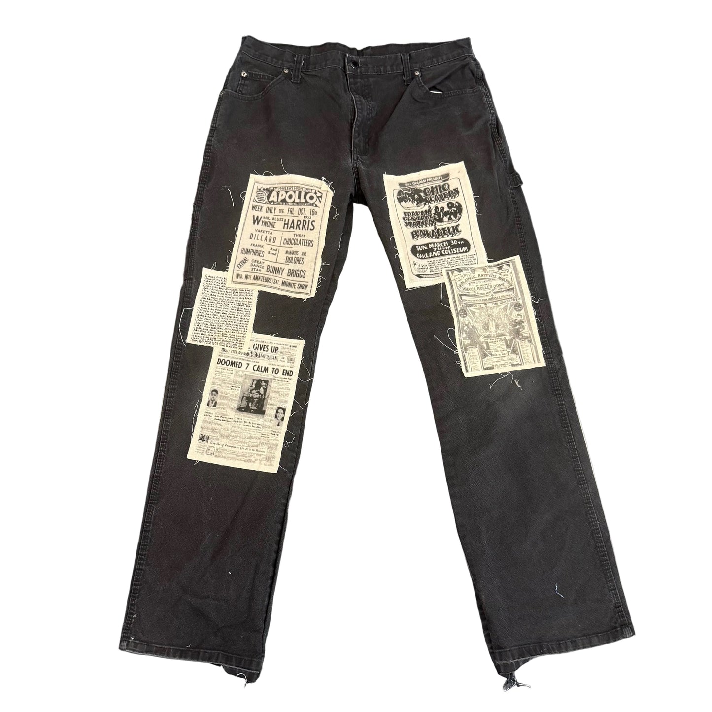 Geek Boyz Global Black Patch Denim