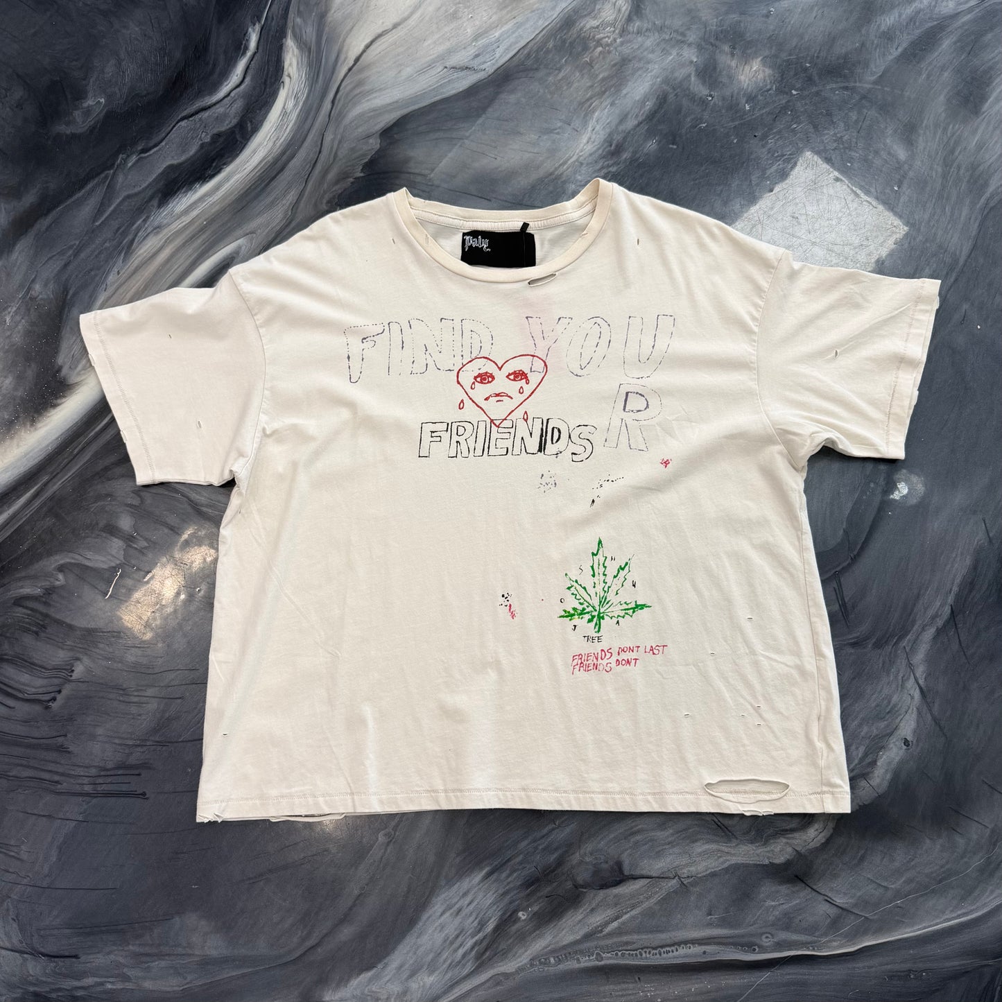 Paly Hollywood FIND YOUR FRIENDS Tee
