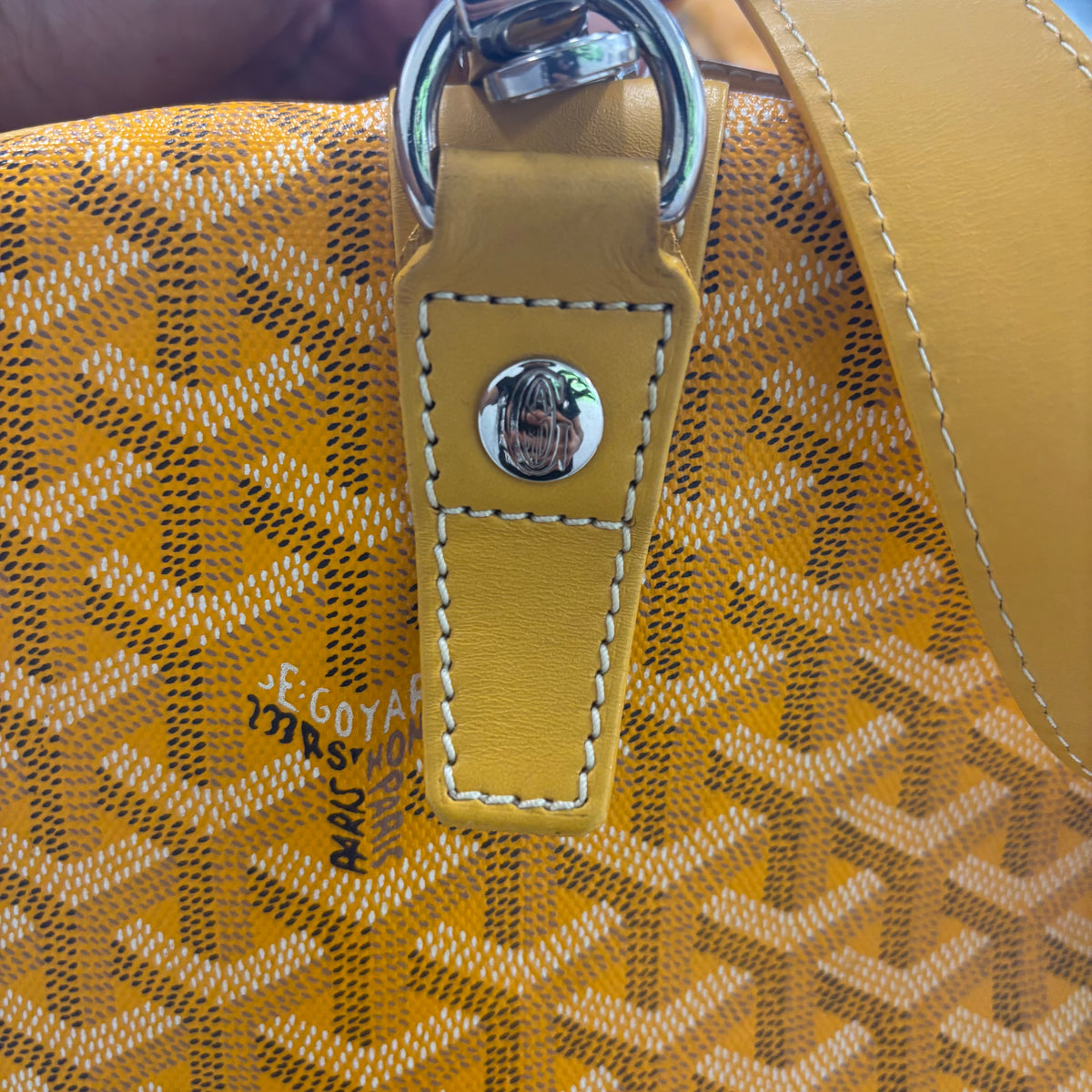Goyard Croisiere 45 Duffle Bag Yellow