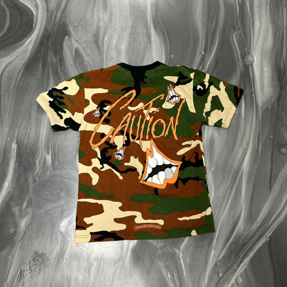 Chrome Hearts Matty Boy Caution T-shirt Camo