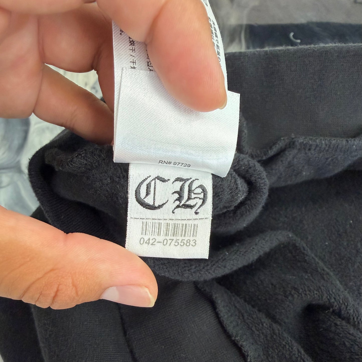 Chrome Hearts 1988 Online Exclusive Vertical Logo Hoodie