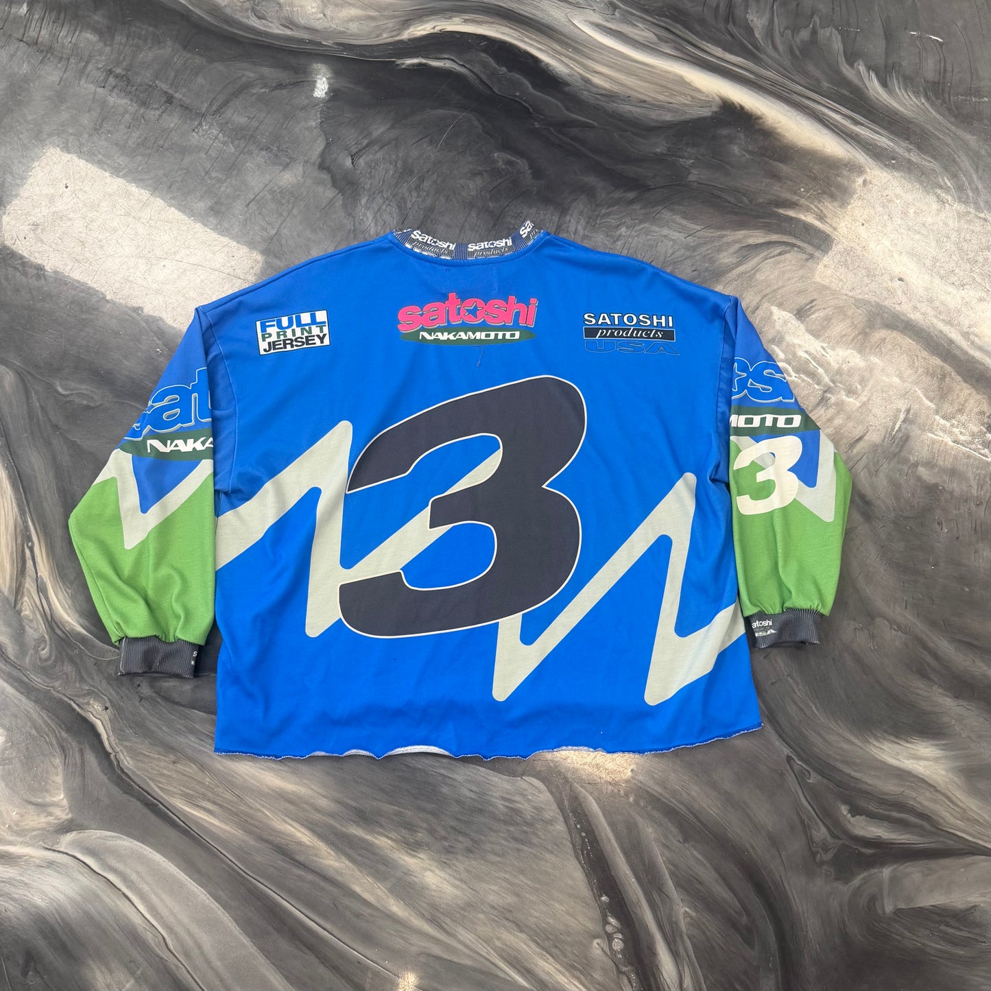 Satoshi Nakamoto Speedway Long-Sleeve Jersey