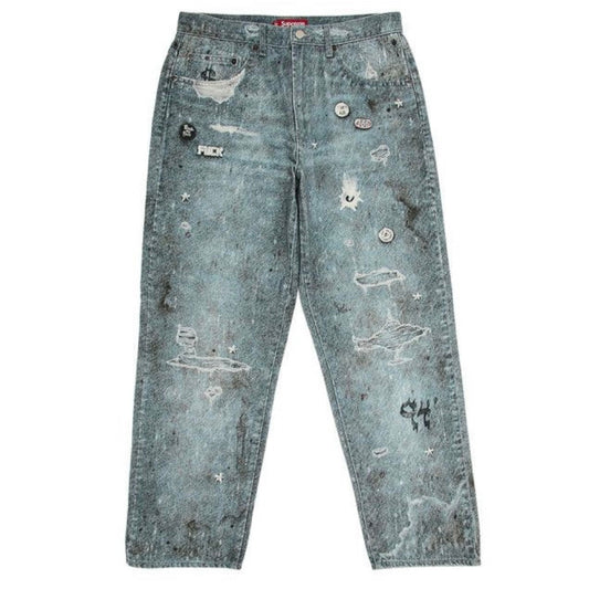 Supreme HJR Trompe L'oeil Loose
Fit Jean Blue