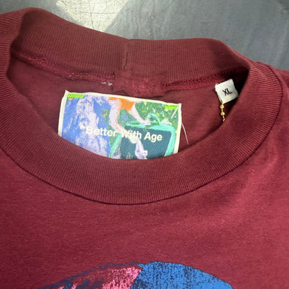 Better With Age Junk Tee Maroon