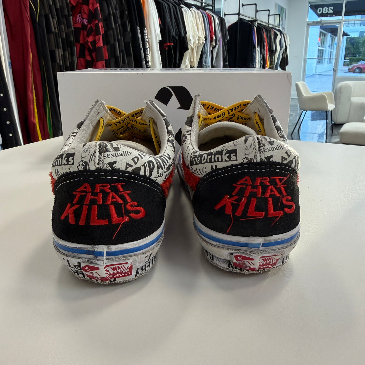 Vans OG Old Skool LX Gallery Dept. Good Luck (Used) sneakers - view 5