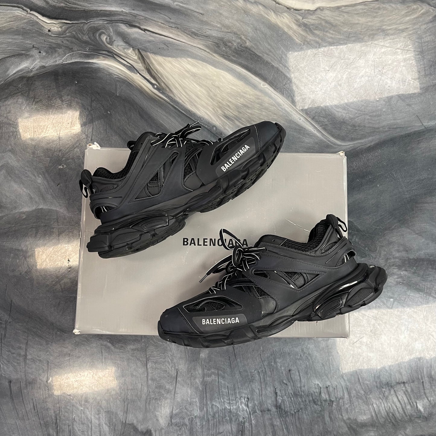 Balenciaga Track Sneakers Black (USED)