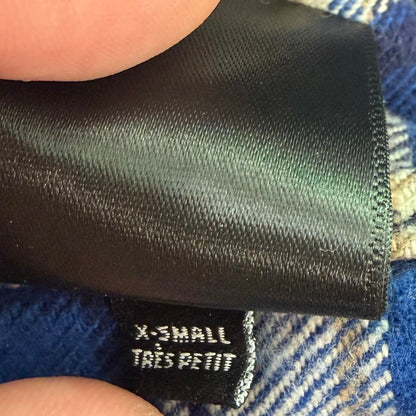 Amiri x TGCW The Great City Workshop Blue Plaid Flannel Shirt