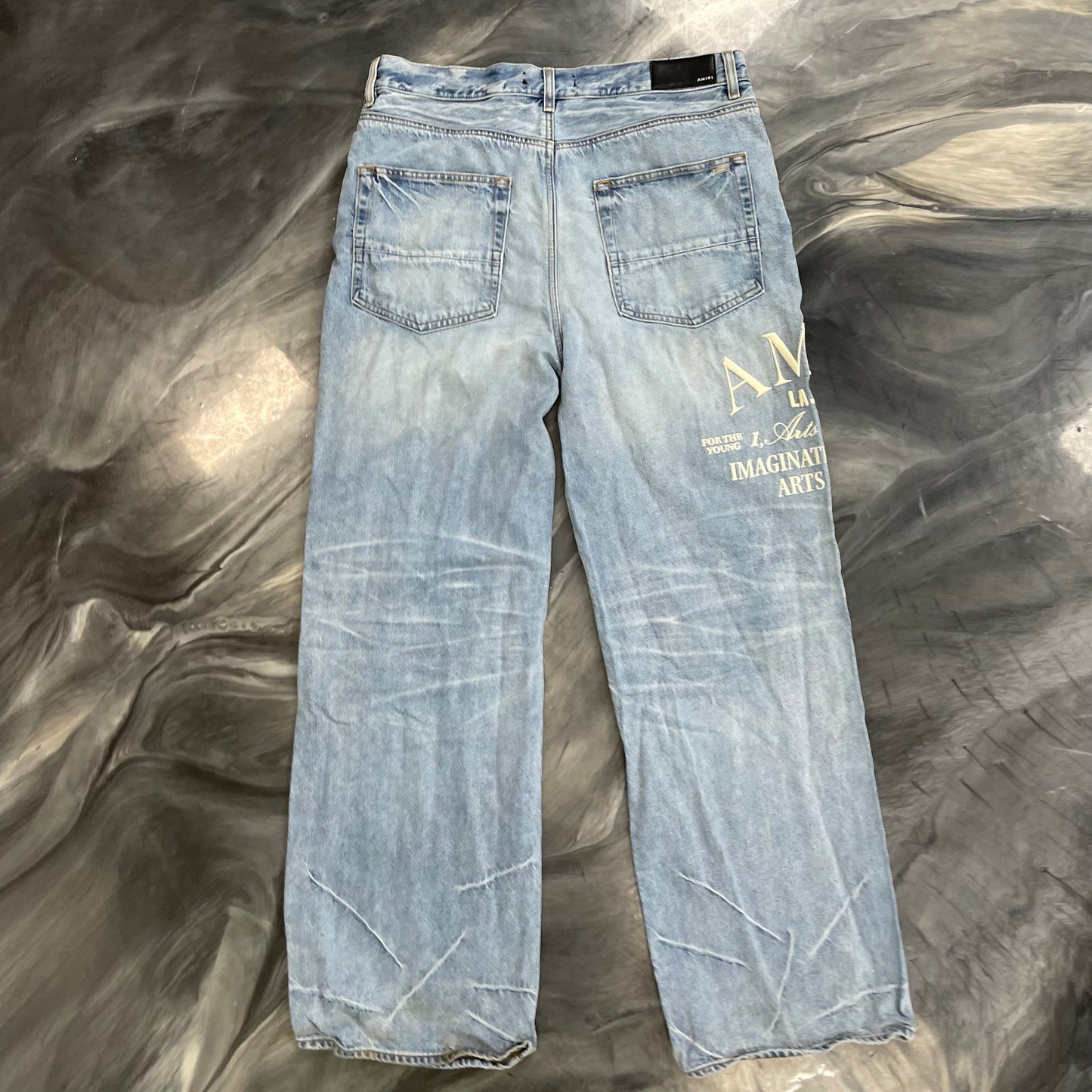 AMIRI Arts District Logo Jeans