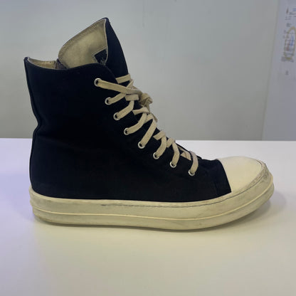 Rick Owens DRKSHDW Canvas Ramones (USED NO BOX)