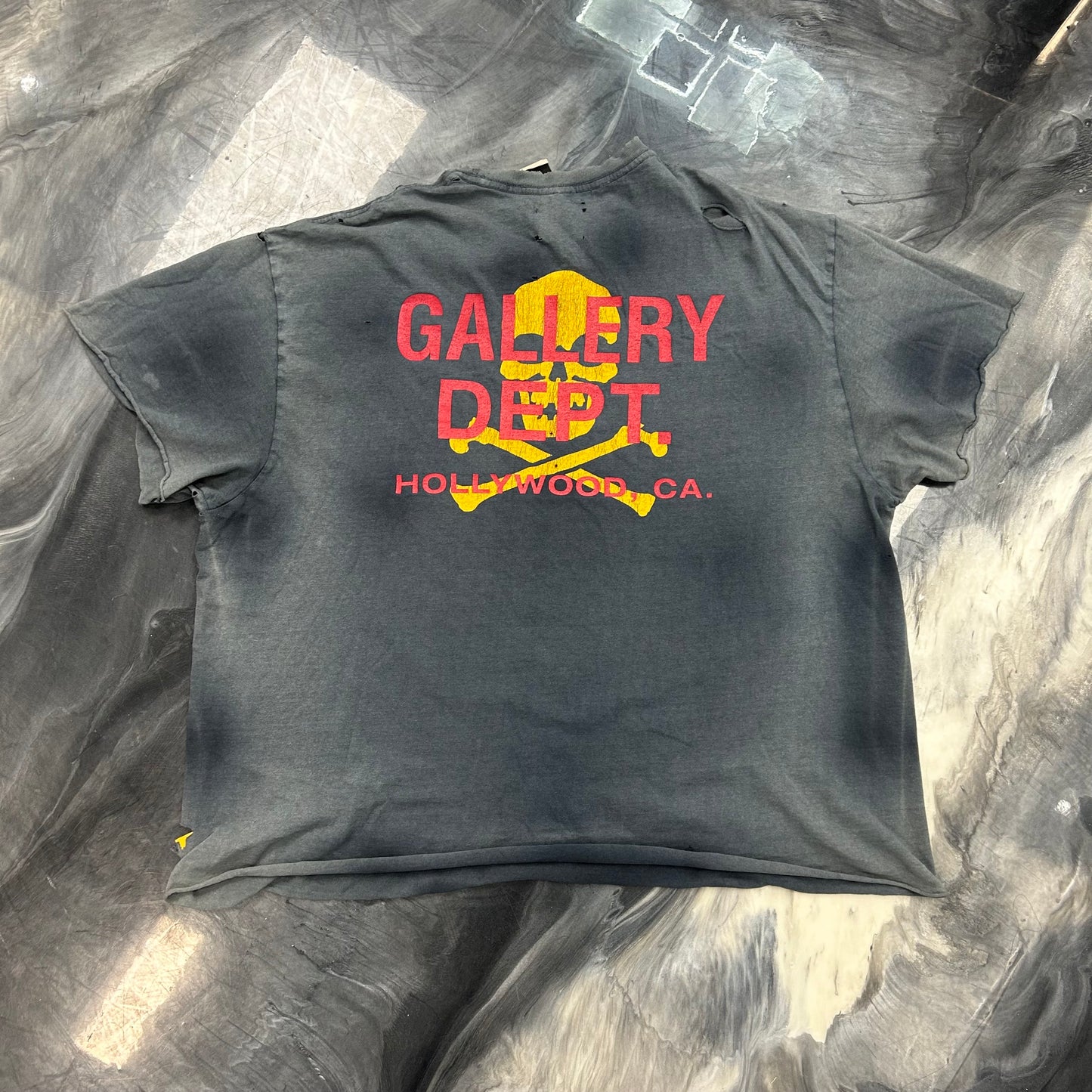 Gallery Dept. Zip Tee Black (BLACK FRIDAY)