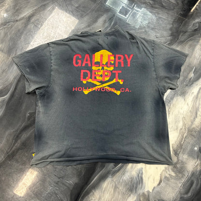 Gallery Dept. Zip Tee Black (BLACK FRIDAY)