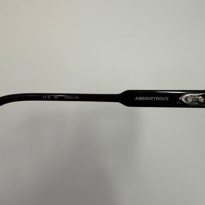 Chrome Hearts Ambidxtrous Glasses Black/Silver