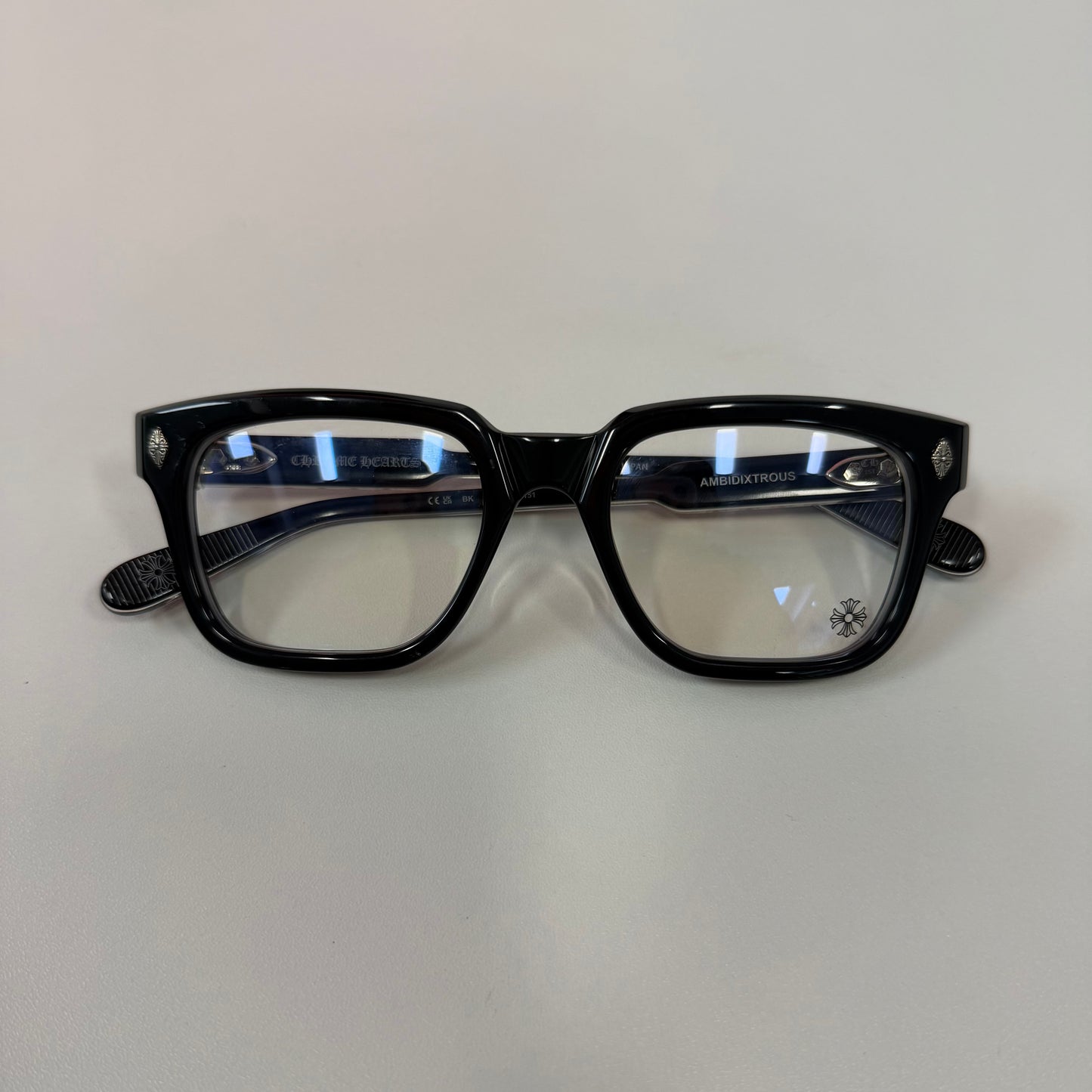 Chrome Hearts Ambidxtrous Glasses Black/Silver