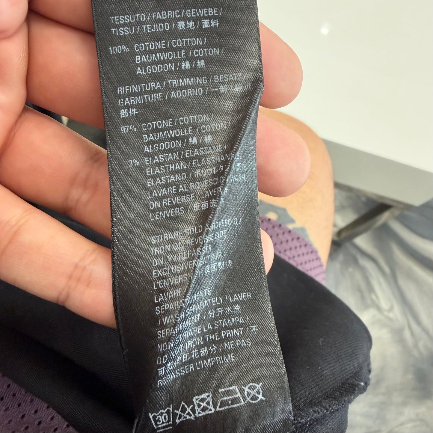 Balenciaga Cities Paris Long Sleeve Tee