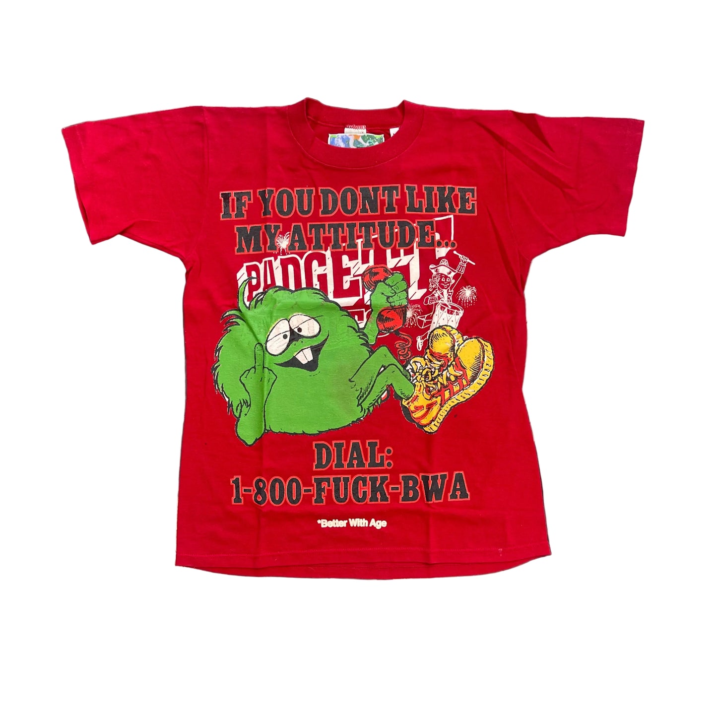 Better With Age “Dickhead” Tee Red