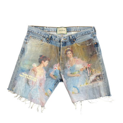 Better With Age Ballet Denim short
