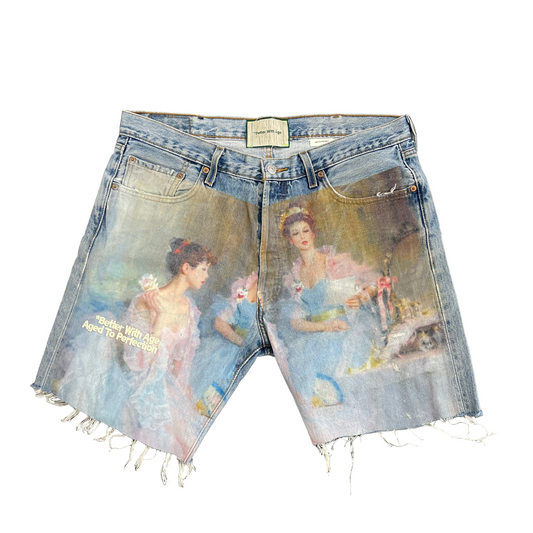 Better With Age Ballet Denim short
