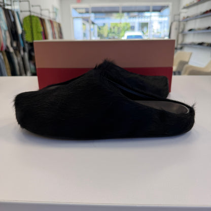 Marni Mule Fussbett Sabot Black (USED)