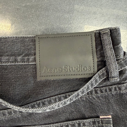 Acne Studios 1991 Toj Vintage Black Denim Jeans