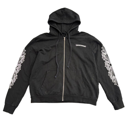 Chrome Hearts Aspen Matty Boy Exclusive Floral/Cross Thermal Zip-Up Hoodie