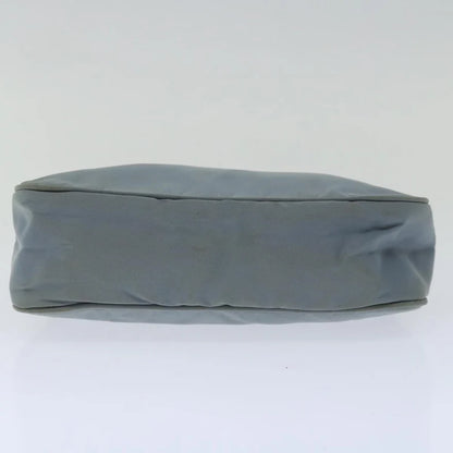 PRADA Hand Bag Nylon Light Blue