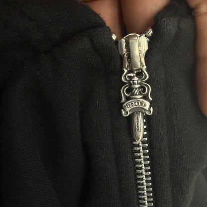 Chrome Hearts T-Bar USA Exclusive Zip-Up Hoodie