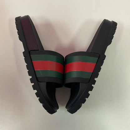 Gucci Men’s Web Slide Sandals (USED)