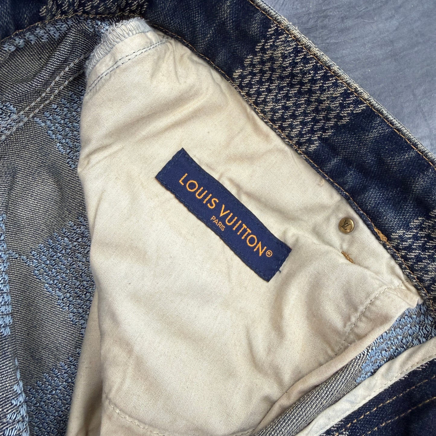 Louis Vuitton Damier Washed Denim
Skate Pants