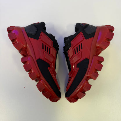 Prada Cloudbust Thunder knit RED/BLACK (USED) (NO BOX)