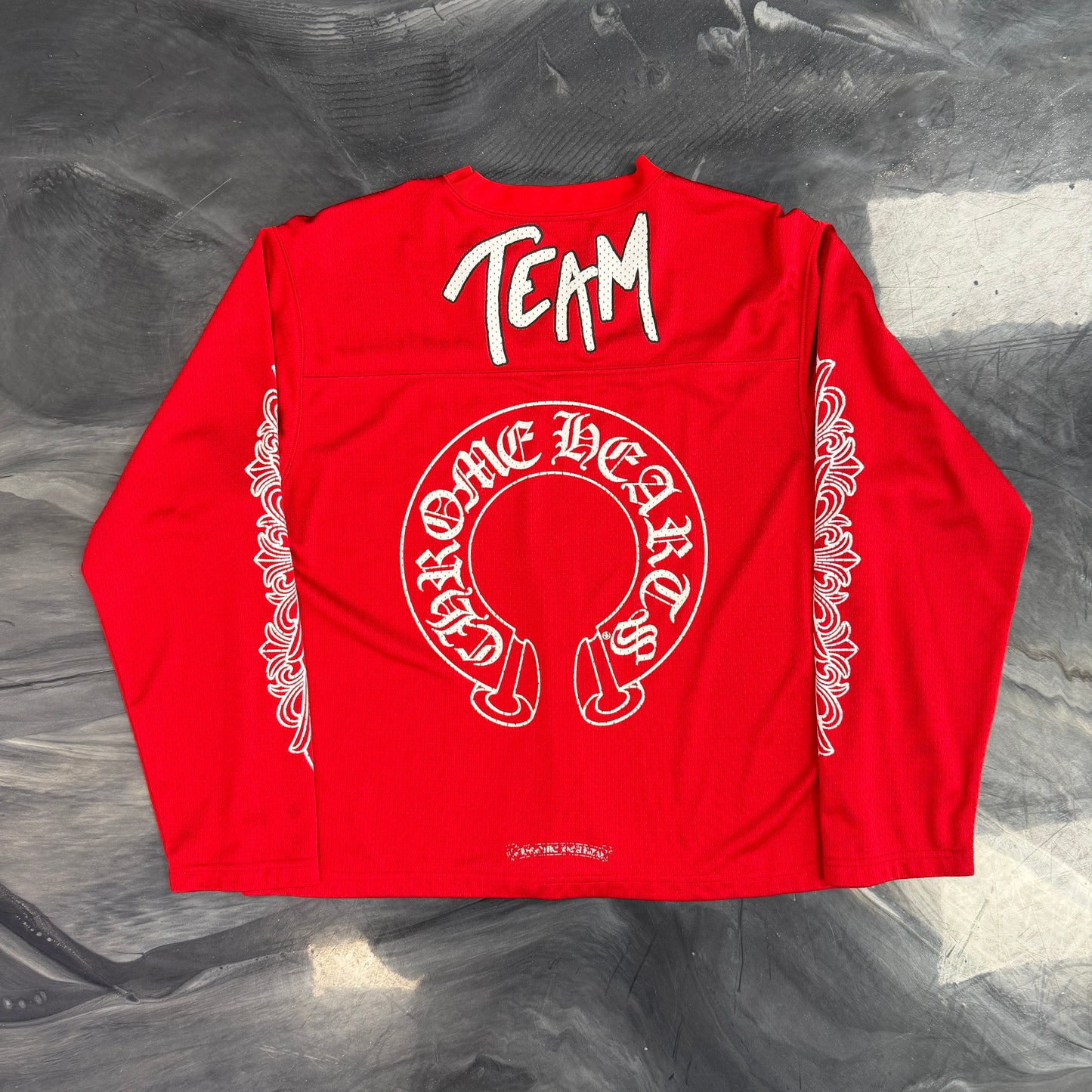 Chrome Hearts Matty Boy Form Long-sleeve Jersey