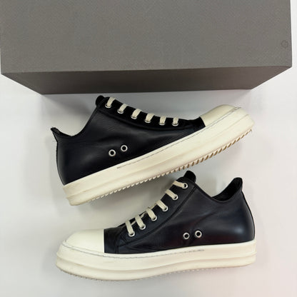 Rick Owens Ramone Porterville Low Black Milk (USED)