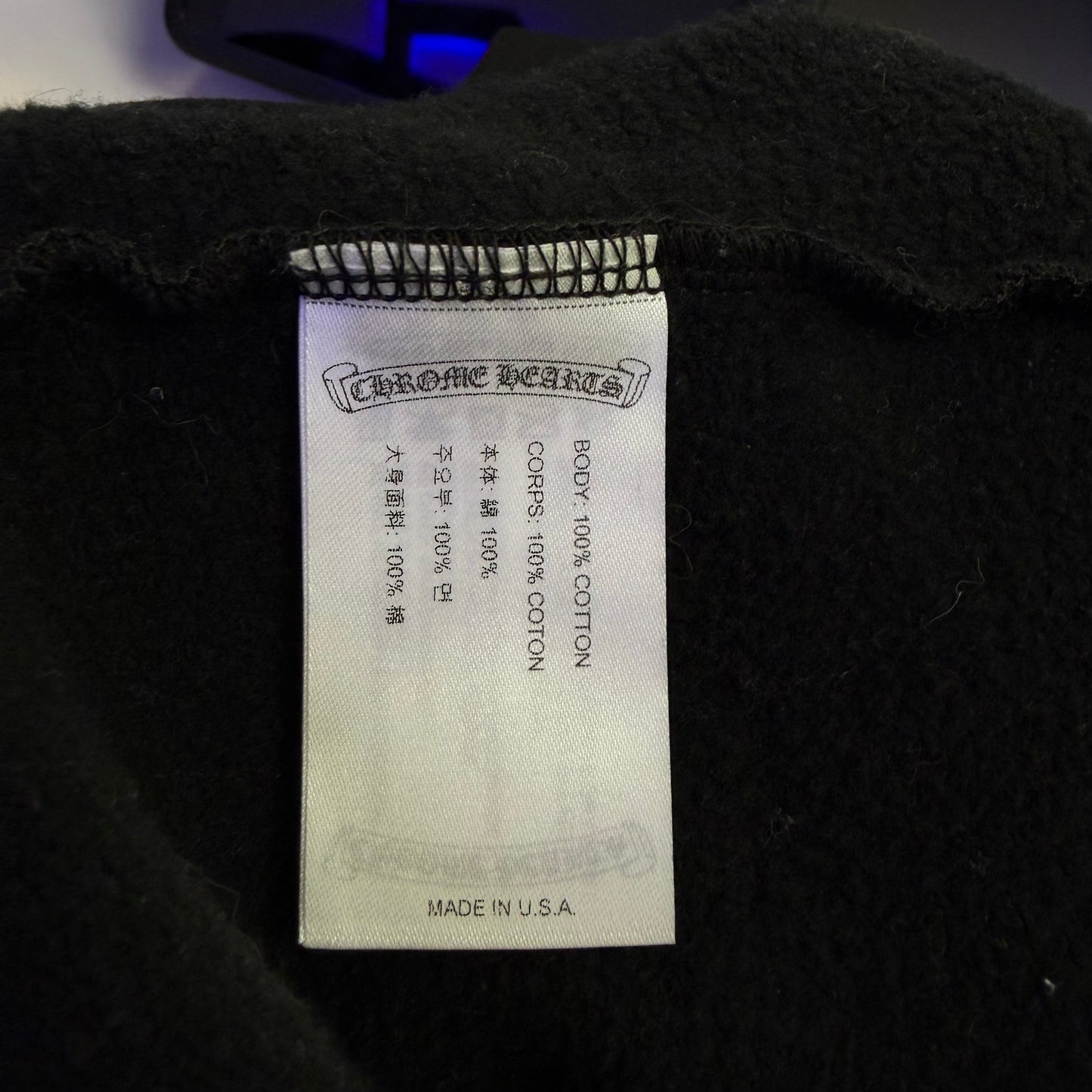 Chrome Hearts Foti Zip Up Hoodie