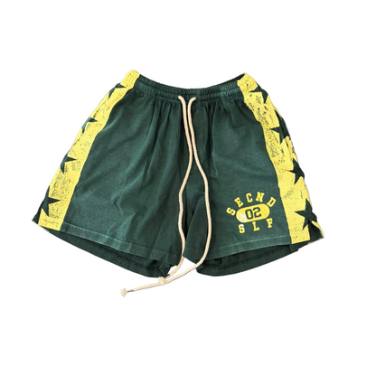Secnd Slf Track Shorts green