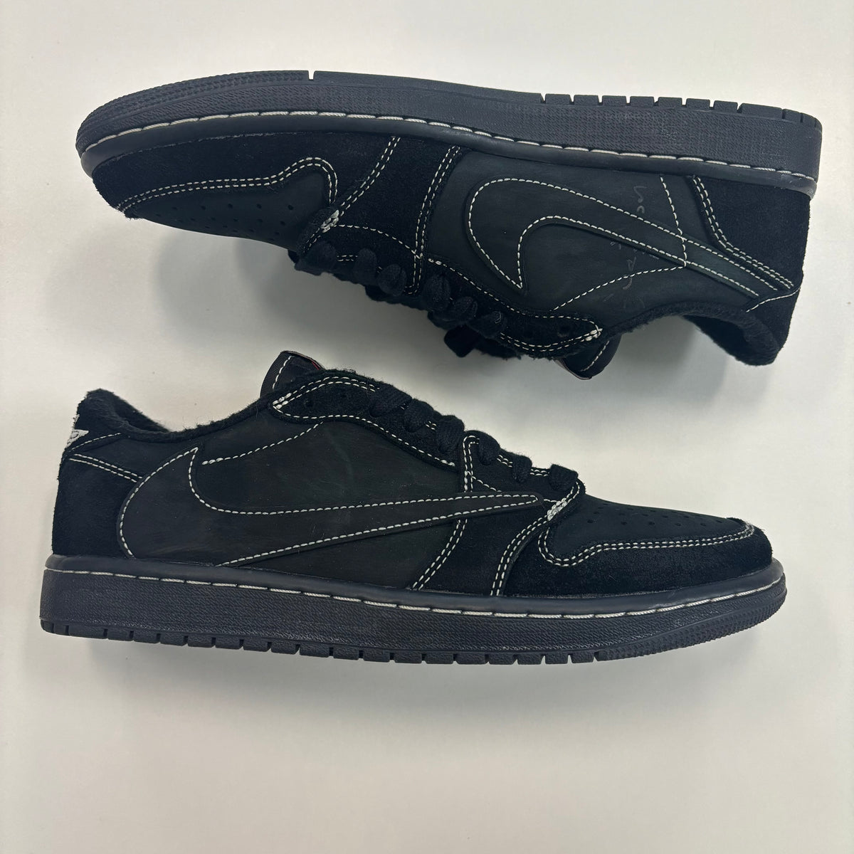 Travis Scott X Jordan 1 Retro Low OG SP Black Phantom (USED)(NO BOX)