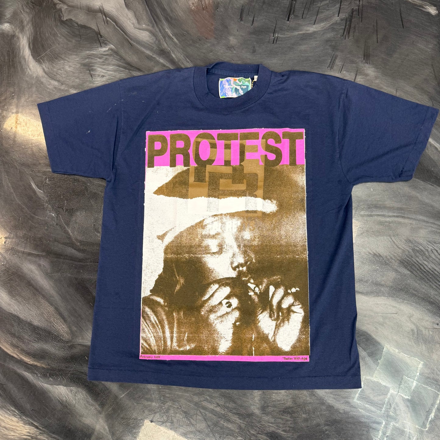 Better With Age Conspiracy Tee Navy