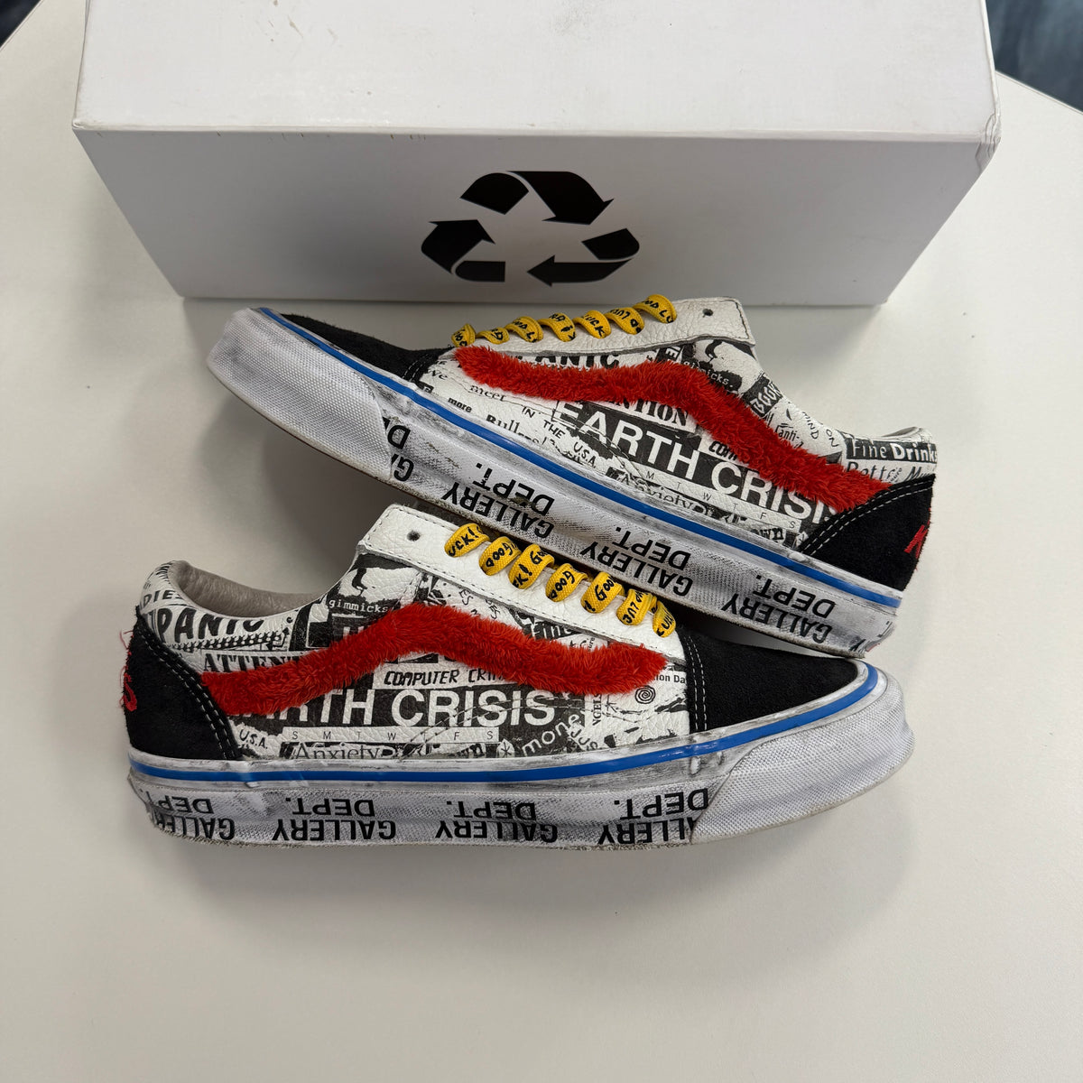 Vans OG Old Skool LX Gallery Dept. Good Luck (Used) sneakers - view 2