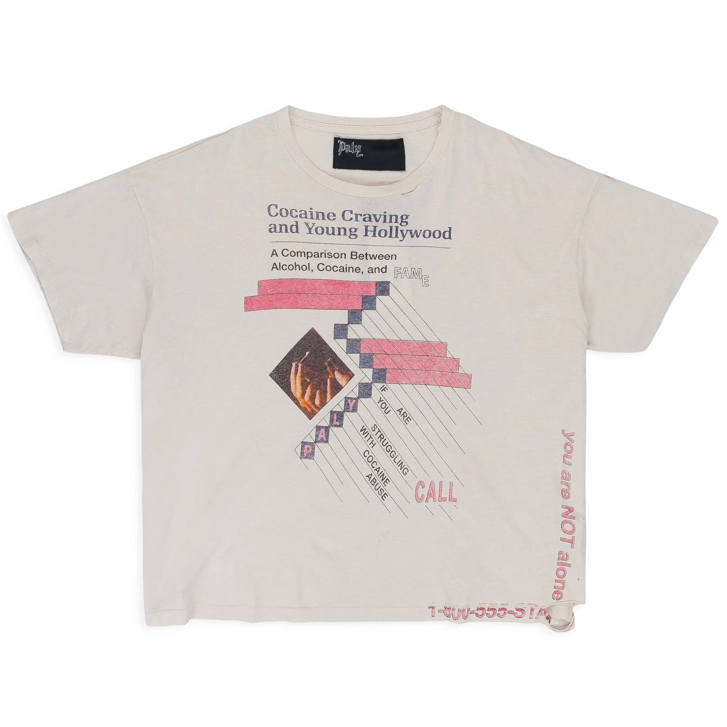 Paly Hollywood Cravings Tee Off-White