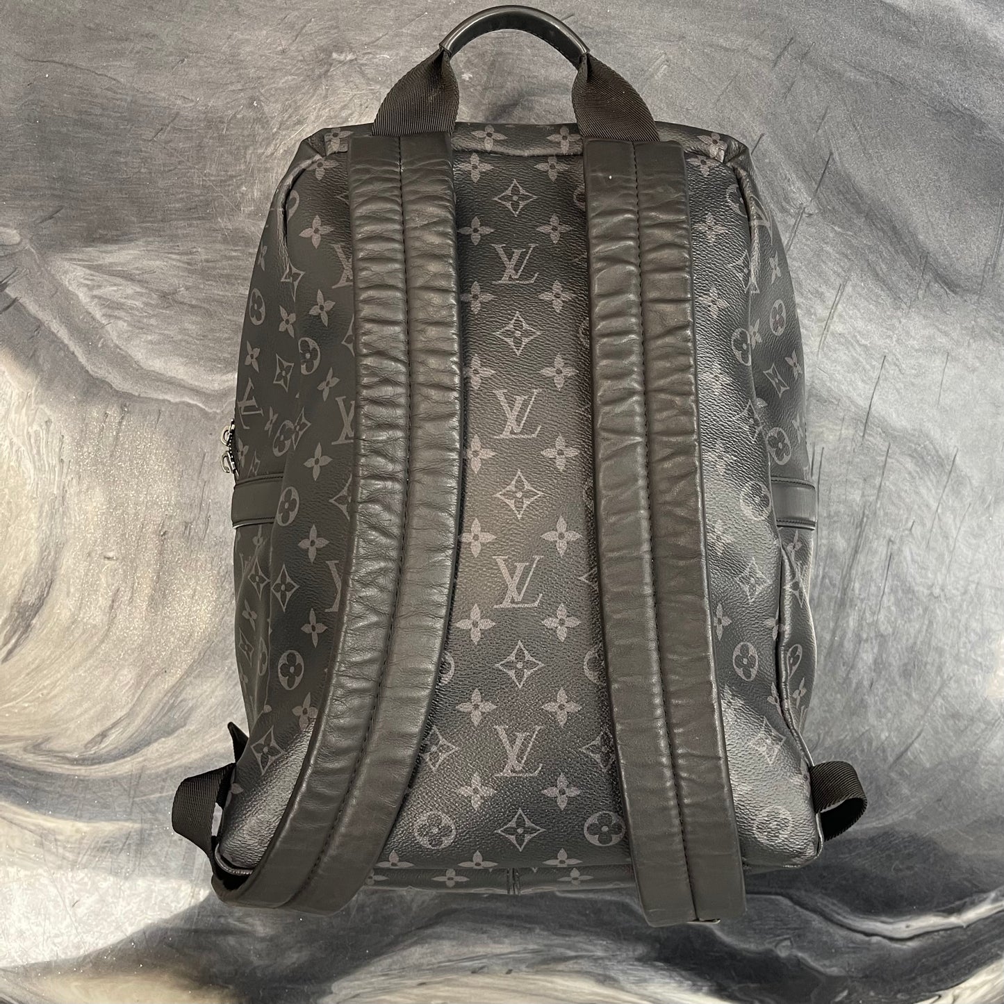 Louis Vuitton Black Monogram Eclipse Canvas Backpack