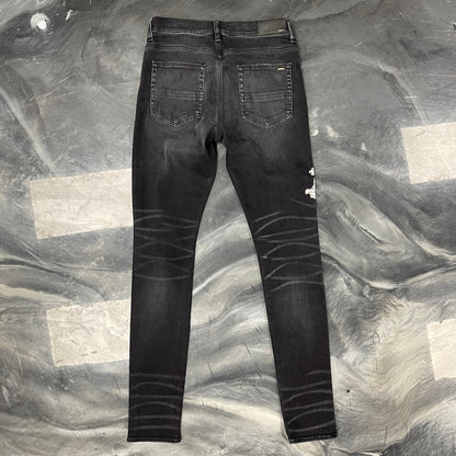 AMIRI Cherub Aged Black Jeans