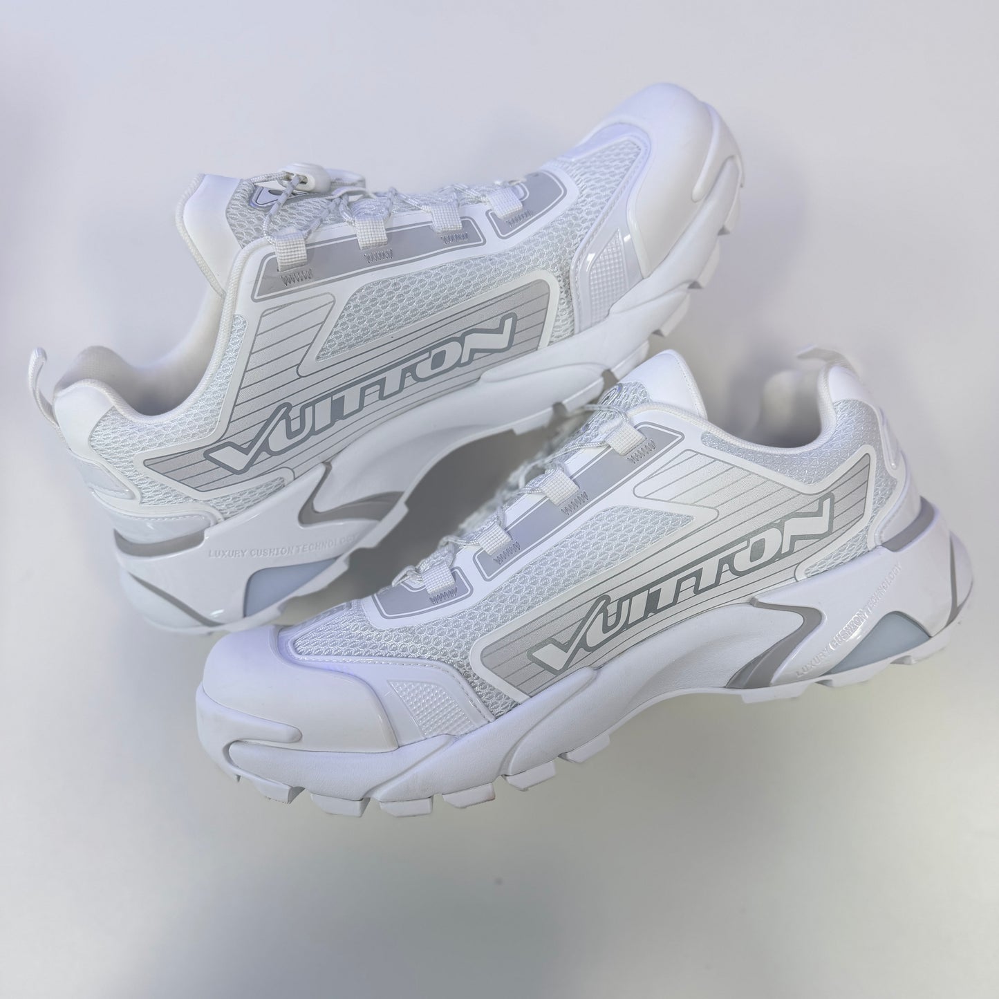 Louis Vuitton Tatic Runner Sneaker White (USED NO BOX)