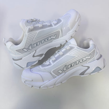 Louis Vuitton Tatic Runner Sneaker White (USED NO BOX)