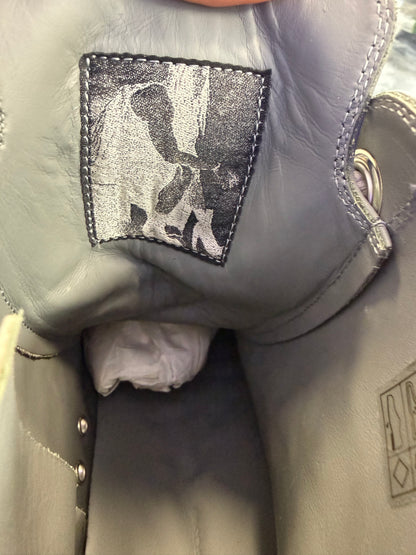 Rick Owens Gray Temple Jumbolace Sneakers