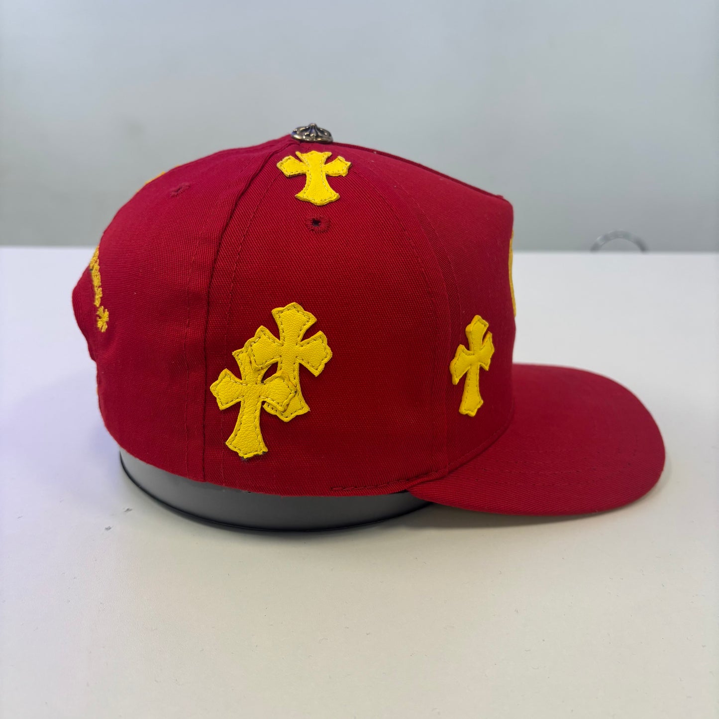 Chrome Hearts Patch Hat Red/Yellow