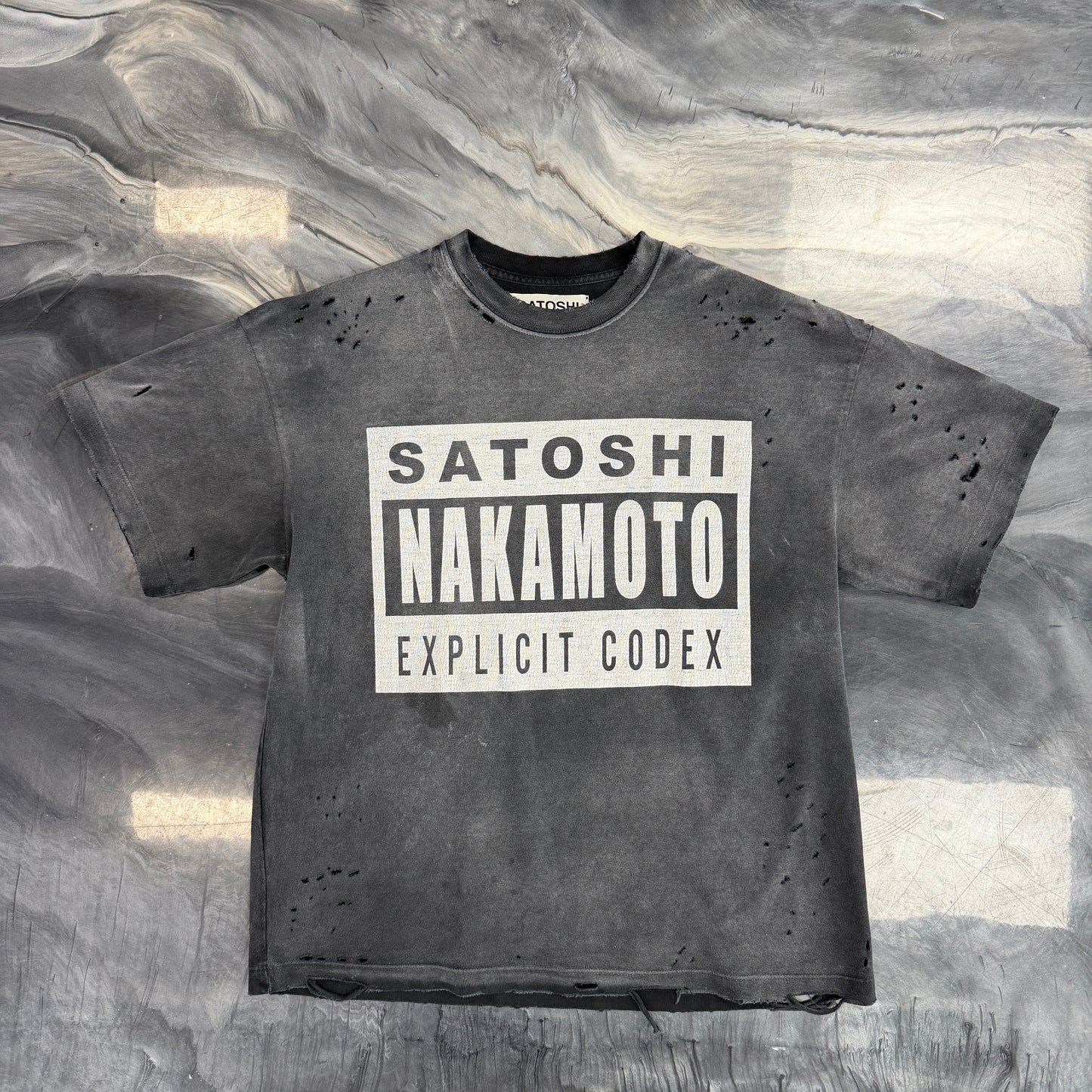 Satoshi Nakamoto Explicit Codex Tee