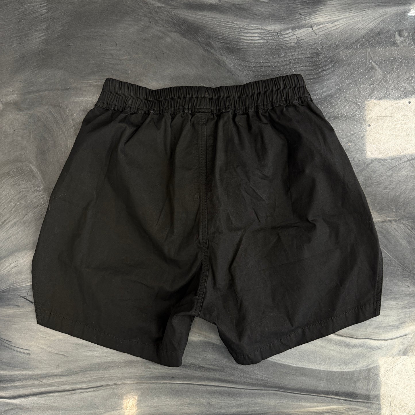 Rick Owens Strobe Penta Boxer Shorts Black