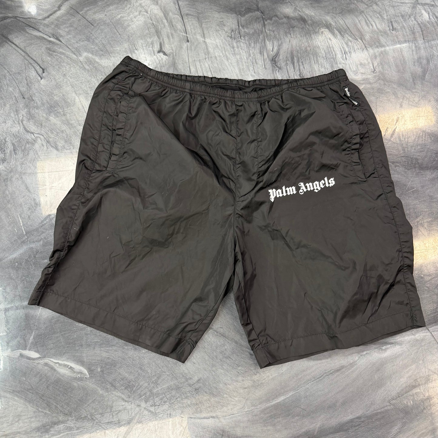 Palm Angels Small Logo Swim Shorts