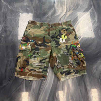 Gallery Dept. G Patch Camo Shorts