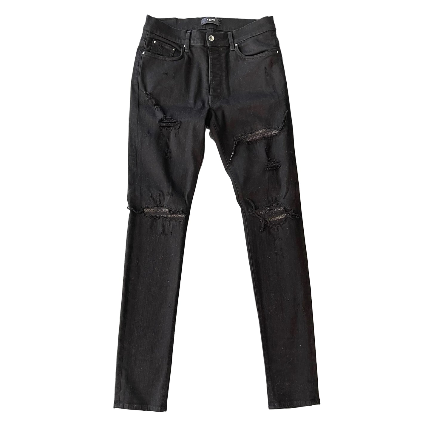 AMIRI MX1 Distressed Leather Patch